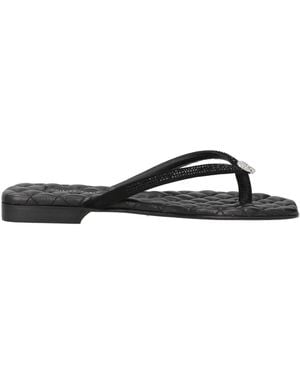 Philipp Plein Thong Sandal - Black