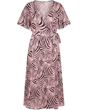 Blugirl Blumarine Maxi Dress Viscose - Purple