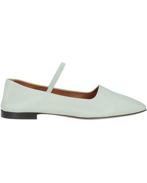 Atp Atelier Ballet Flats Leather - White