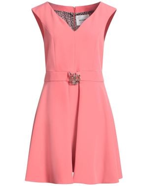 Blugirl Blumarine Mini Dress Polyester, Elastane - Pink