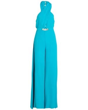 SIMONA CORSELLINI Jumpsuit Viscose - Blue