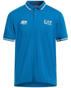 EA7 Polo Shirts - Blue