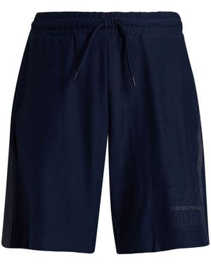 EA7 Shorts & Bermuda Shorts Cotton - Blue