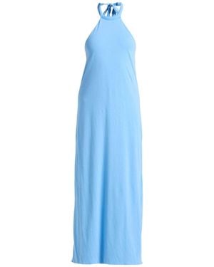 FEDERICA TOSI Maxi Dress Viscose, Elastane - Blue