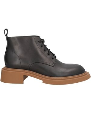 Loewe Ankle Boots Leather - Black