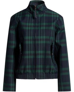 Sandro Dark Jacket Polyester, Cotton - Blue