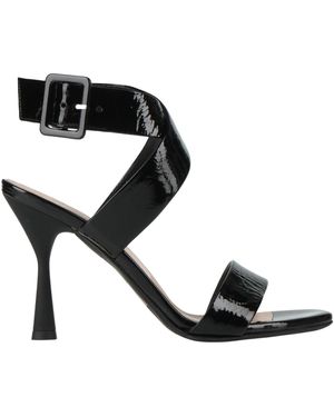 Agl Attilio Giusti Leombruni Sandals Leather - Black
