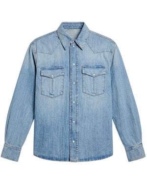 Bally Denim Shirt Cotton - Blue