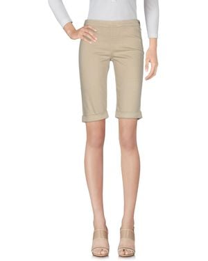 Woolrich Denim Shorts Cotton, Elastomultiester, Elastane - Natural