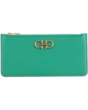 Ferragamo Tarjetero - Verde