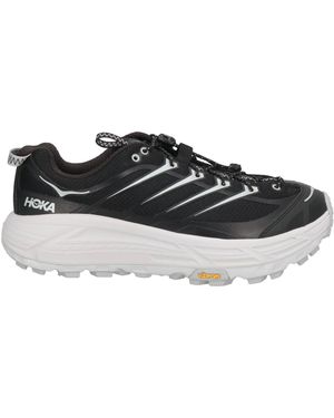 Hoka One One Trainers Textile Fibres, Synthetic Material - Black