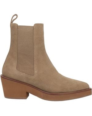 Robert Clergerie Khaki Ankle Boots Leather - Brown