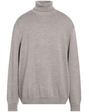 ARMANI EXCHANGE Turtleneck Cotton, Acrylic, Virgin Wool - Gray