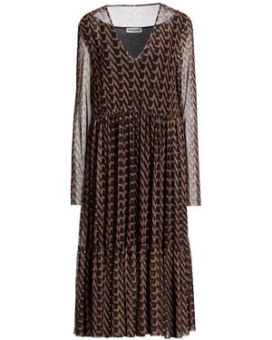 LOLA SANDRO FERRONE Midi Dress Polyester, Elastane - Brown