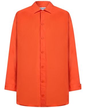 Sunnei Shirt Cotton, Elastane - Orange