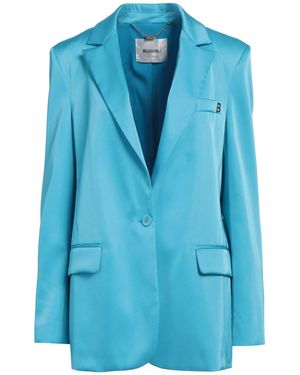 Blugirl Blumarine Azure Blazer Polyester, Elastane - Blue