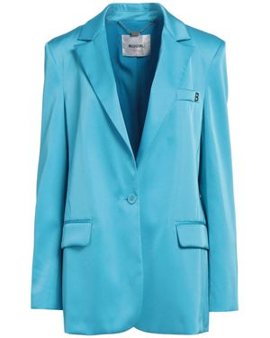 Blugirl Blumarine Azure Blazer Polyester, Elastane - Blue