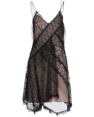 Alberta Ferretti Mini Dress Polyester, Polyamide, Viscose - Black
