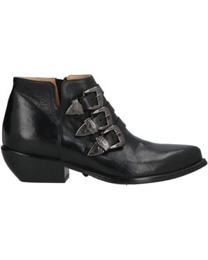 Duccio Del Duca Ankle Boots Leather - Black