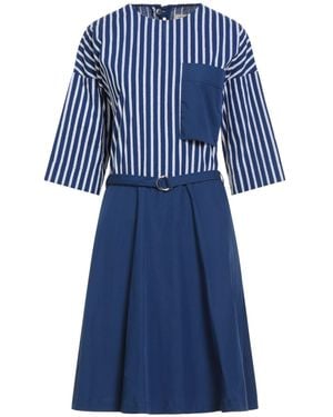 Maison Kitsuné Midi Dresses - Blue