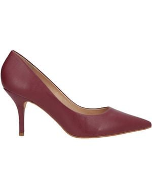 Werner Pumps Leather - Purple