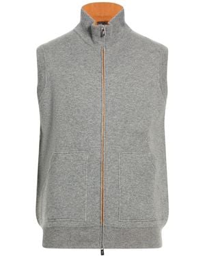 Fedeli Light Cardigan Cashmere - Gray