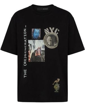 Isabel Benenato T-Shirt Cotton - Black