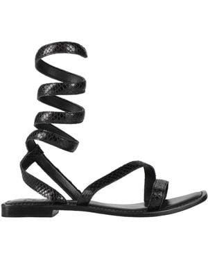 HADEL Sandals Leather - White