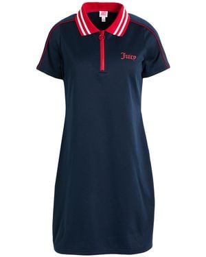 Juicy Couture Mini Dress Polyester - Blue