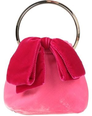 Jimmy Choo Handbag Textile Fibers - Pink
