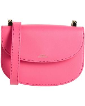 A.P.C. Cross-Body Bag - Pink