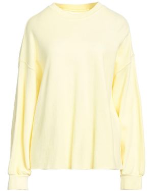 Xirena Sweatshirt Polyester, Bamboo, Cotton - Yellow