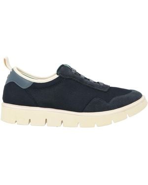Pànchic Midnight Sneakers Textile Fibers, Leather - Blue