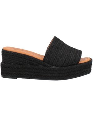 Kanna Espadrilles Synthetisches Material - Black