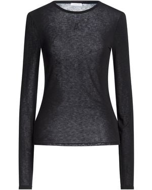 Patrizia Pepe T-Shirt Viscose, Polyamide, Cashmere, Elastane - Blue