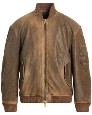 Golden Goose Jacket Ovine Leather - Brown