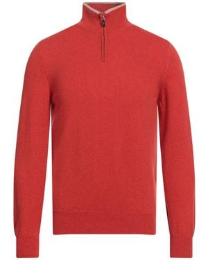 Fedeli Turtleneck - Red