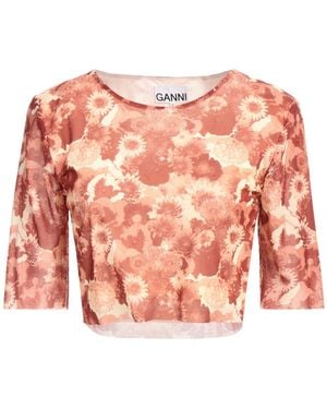 Ganni T-shirt - Pink