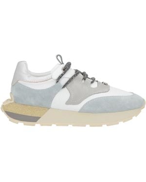 Nila & Nila Light Trainers Leather, Textile Fibres - White