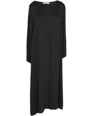 Manila Grace Midi Dress Viscose - Black