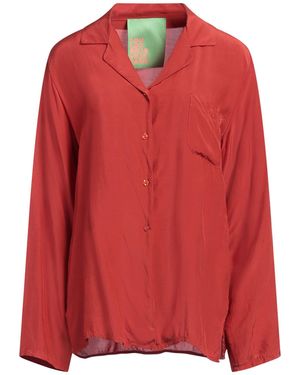 LOU LOU BELLE VILLE PARIS Shirt Rayon - Red
