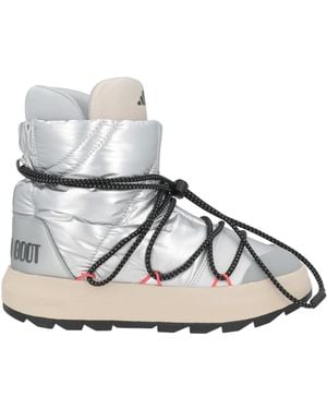 Adidas X Moon Boot Light Ankle Boots Textile Fibres - Grey