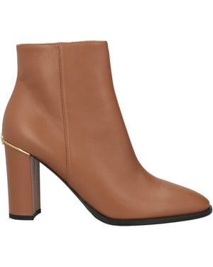 Ninalilou Ankle Boots Soft Leather - Brown