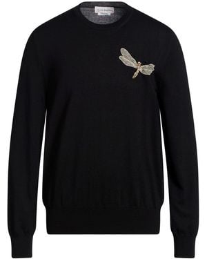 McQueen Jumper Wool, Glass - Blue