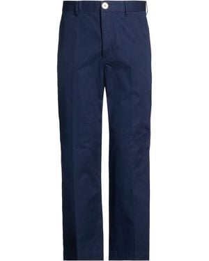Lanvin Midnight Pants Cotton - Blue
