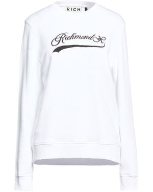 Richmond X Sweatshirt Cotton - White