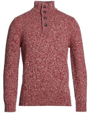 Gran Sasso Turtleneck - Red