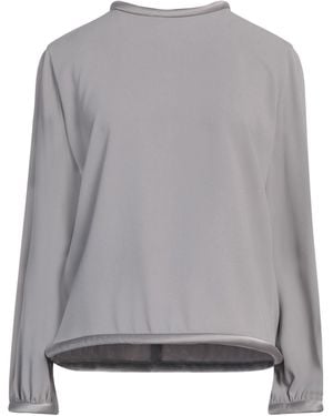 Emporio Armani Top Acetate, Viscose - Grey