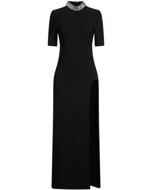 ELEH Maxi Dress Polyester, Elastane - Black