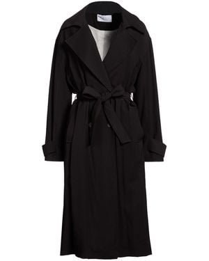 Kaos Overcoats & Trench Coats - Black